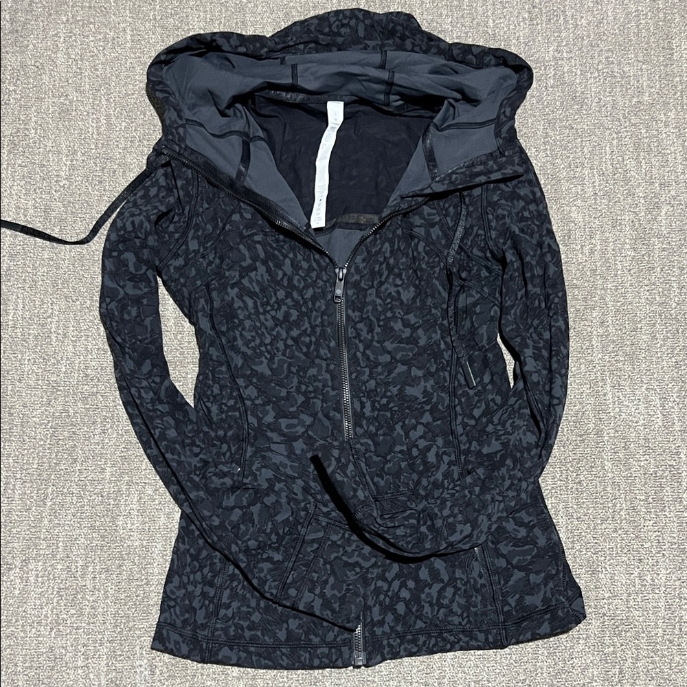 Lululemon Athletica Black Textured Hoodie